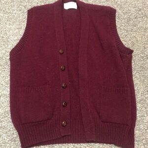 vintage wool vest